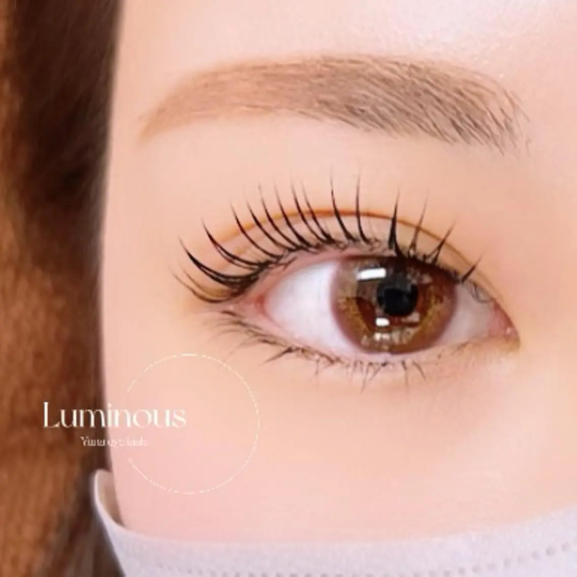 マツエク・マツパ 一重×まつ毛パーマ Luminous YUNA🫧✨のマツエク・マツパデザイン