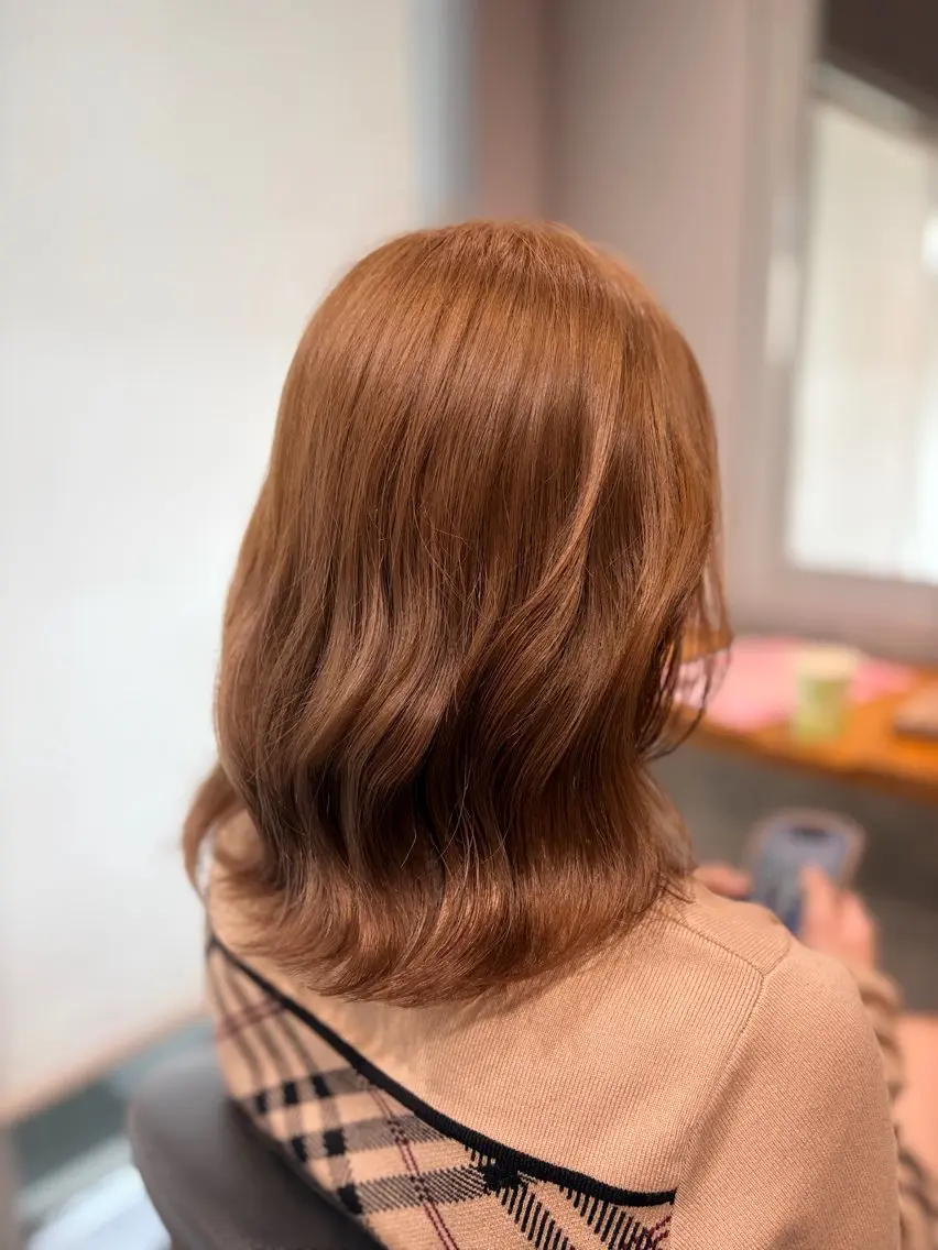 ミディアム カラー ヘアカラー ✨川越ブリーチ特化✨ Yumaのヘアスタイル