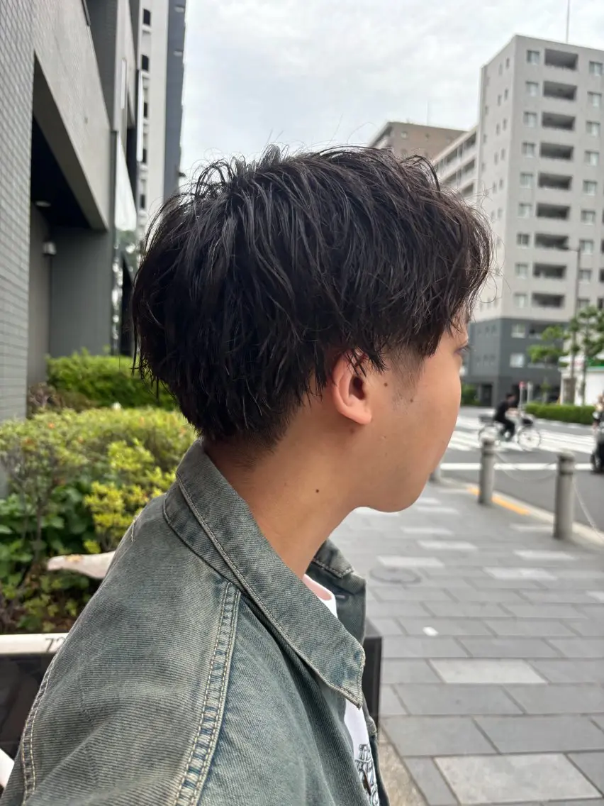 パーマ メンズ 🐰K+Plus🐰 まゆ🐰のヘアスタイル