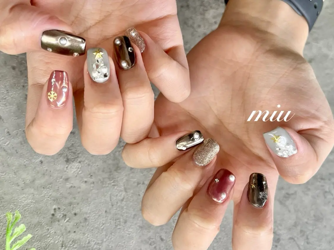 ネイル ハンドネイル miu nail 🐾mihoのネイルデザイン