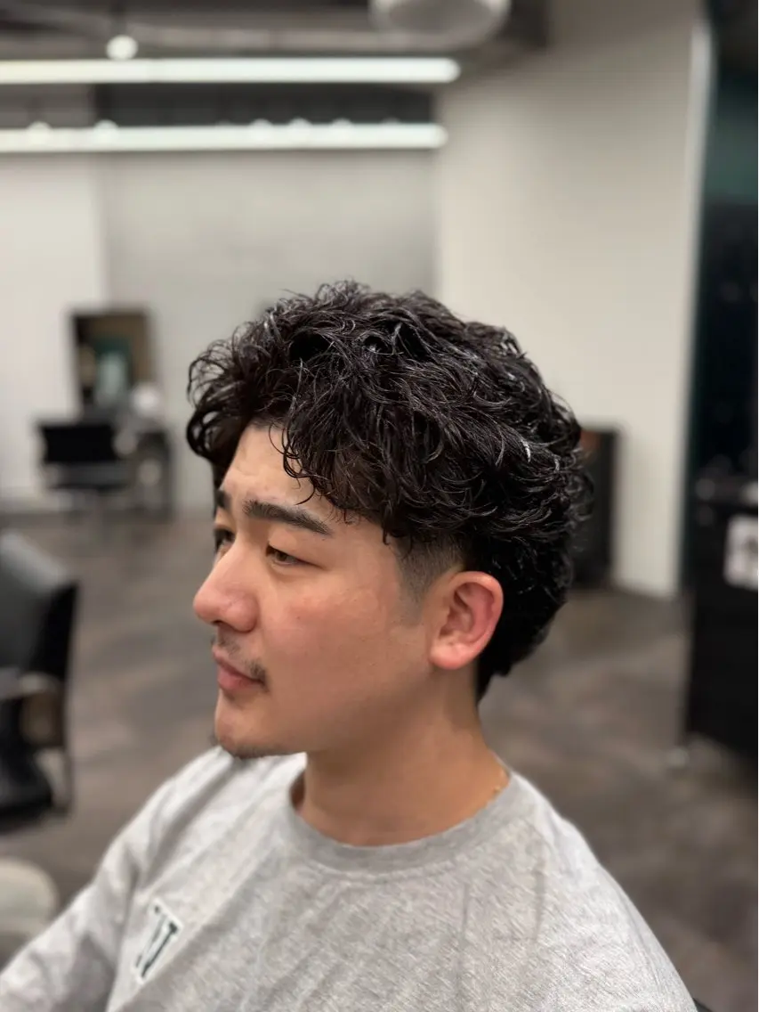ショート パーマ メンズ カット パーマ 🌴メンズ特化🌴 坂本七星のヘアスタイル