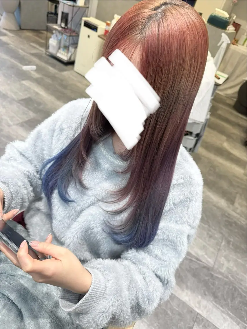 ロング レイヤーカット カット トリートメント ヘッドスパ 吉田 空 （POANA.）のヘアスタイル