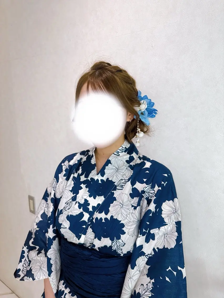 ヘアアレンジ ヘアセット 田浦 瑠璃琶のヘアスタイル