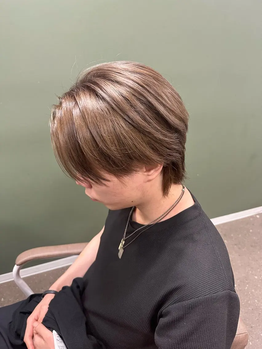 ミディアム メンズ TELA HAIR 副代表RIKUのヘアスタイル