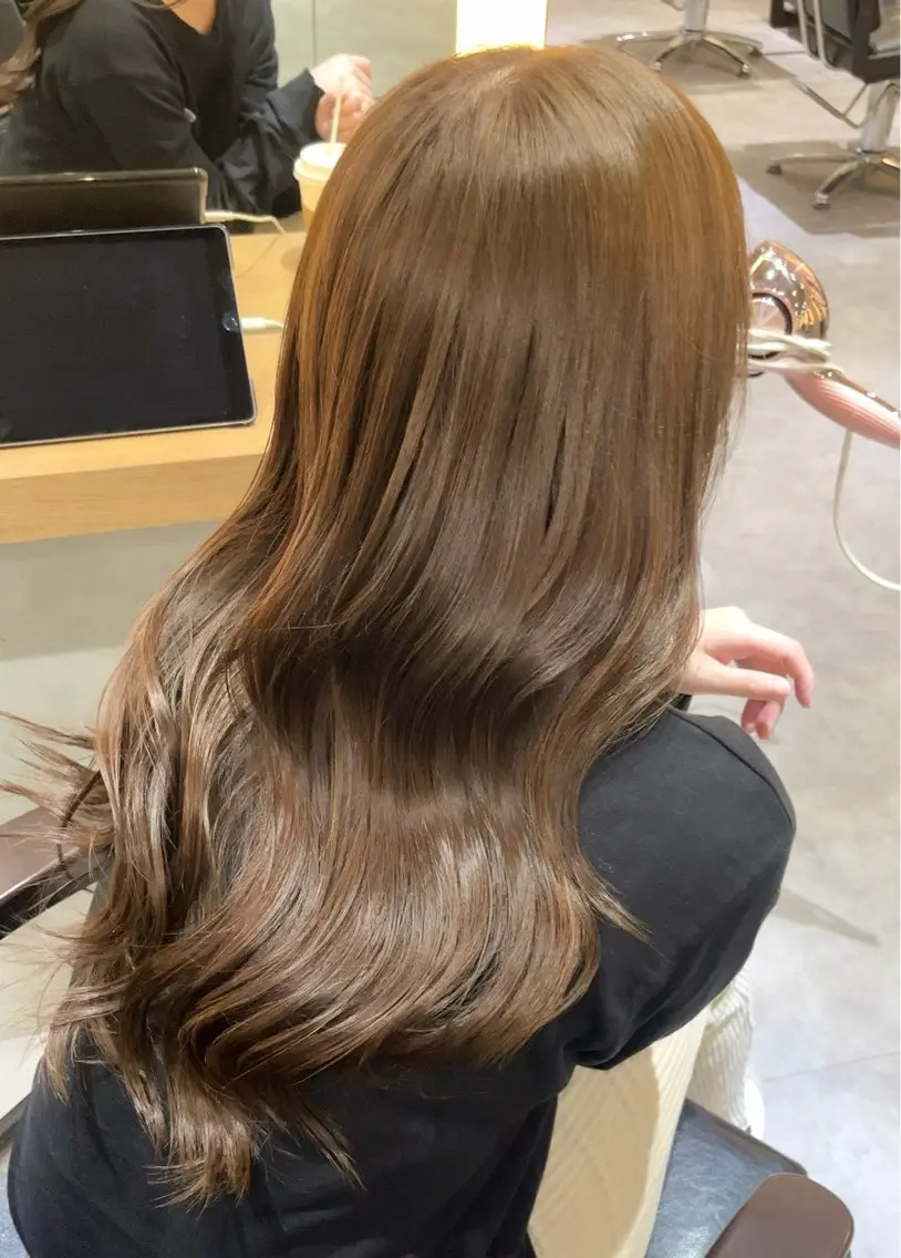 【ベースが暗い方へ💁‍♀️】🌙カット＋ブリーチなしダブルカラー＋トリートメント🌙の写真