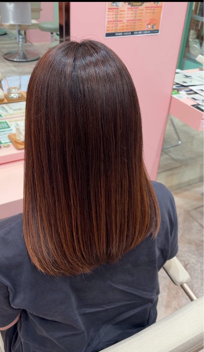 ミディアム カット 💖 NAO /透明感カラー 💖のヘアスタイル