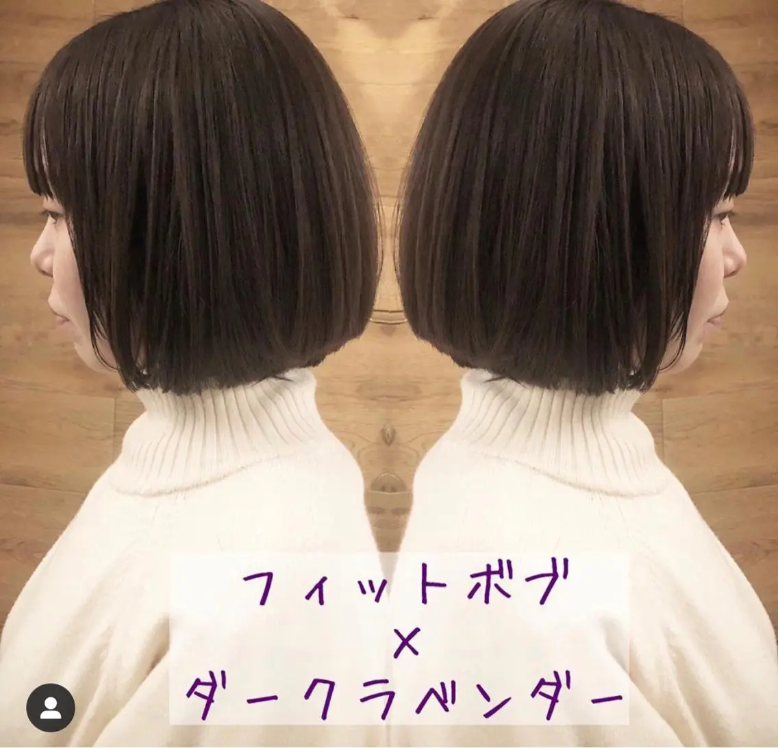 ショート カラー ボブ テトネ タカシのヘアスタイル