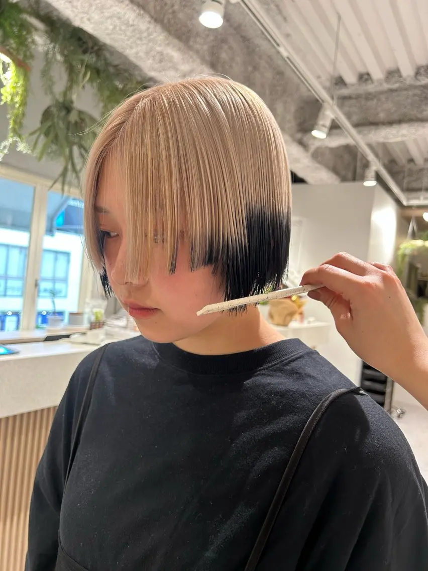 ショート ヘアカラー hair&eye🎀 /momoKaのヘアスタイル