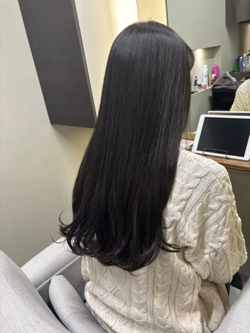 ロング カラー 🌟美髪カラー🌟 縮毛矯正🌟曽我優海のヘアスタイル