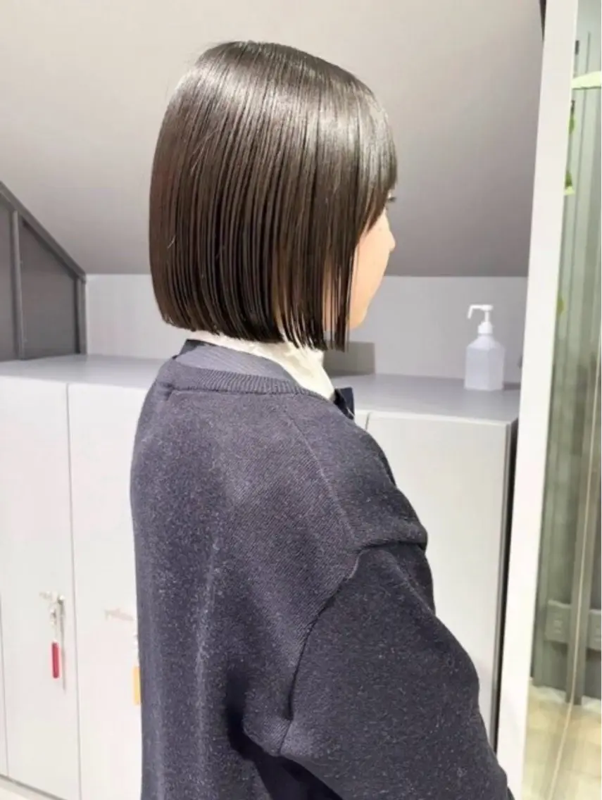 暗めカラー🖤+【Aujua 5 step トリートメント⭐️】の写真