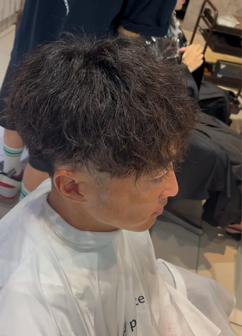 ショート パーマ ✨髪質改善カラー✨ ななみのヘアスタイル
