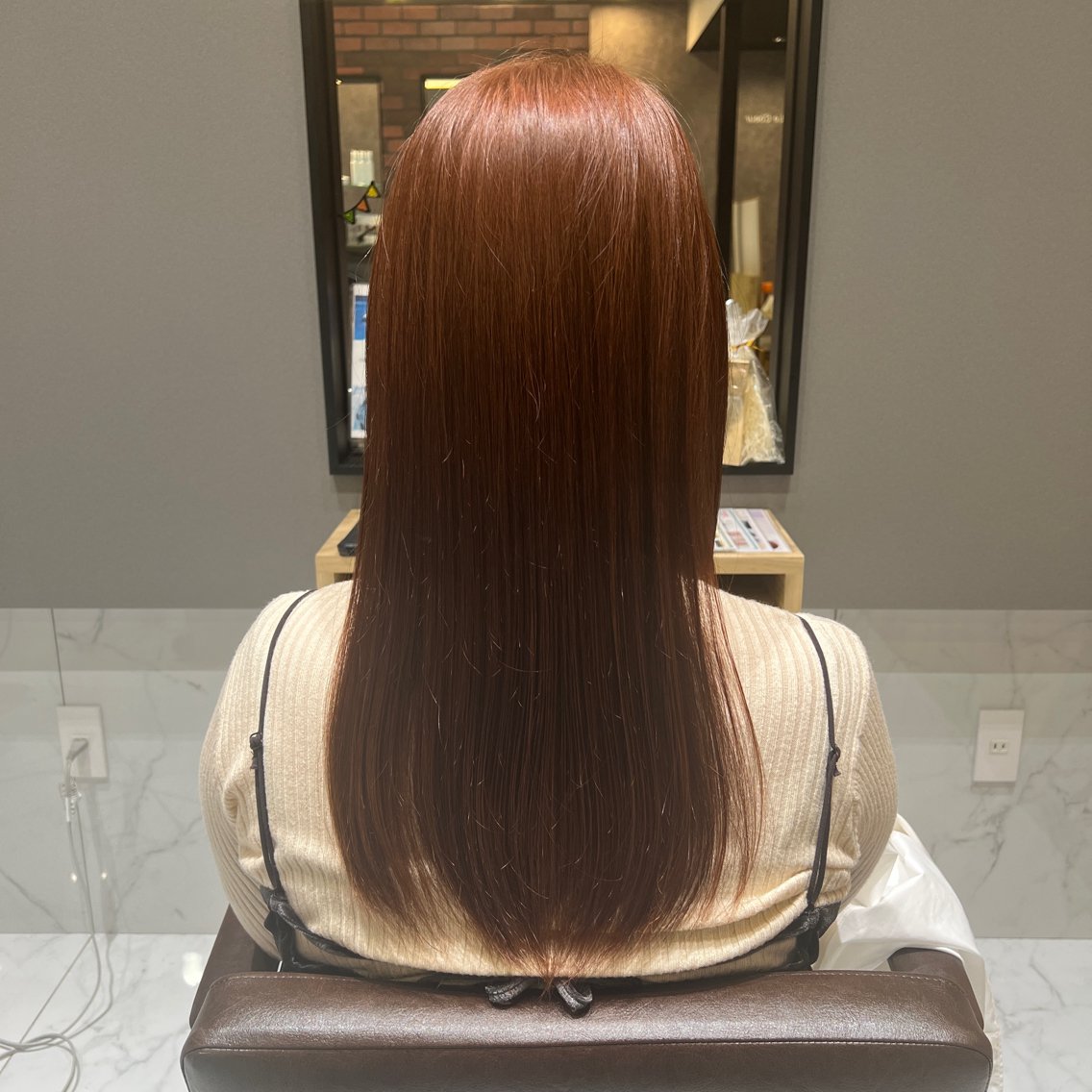ロング カラー ヘアカラー ルクール喜多町店 小室のヘアスタイル