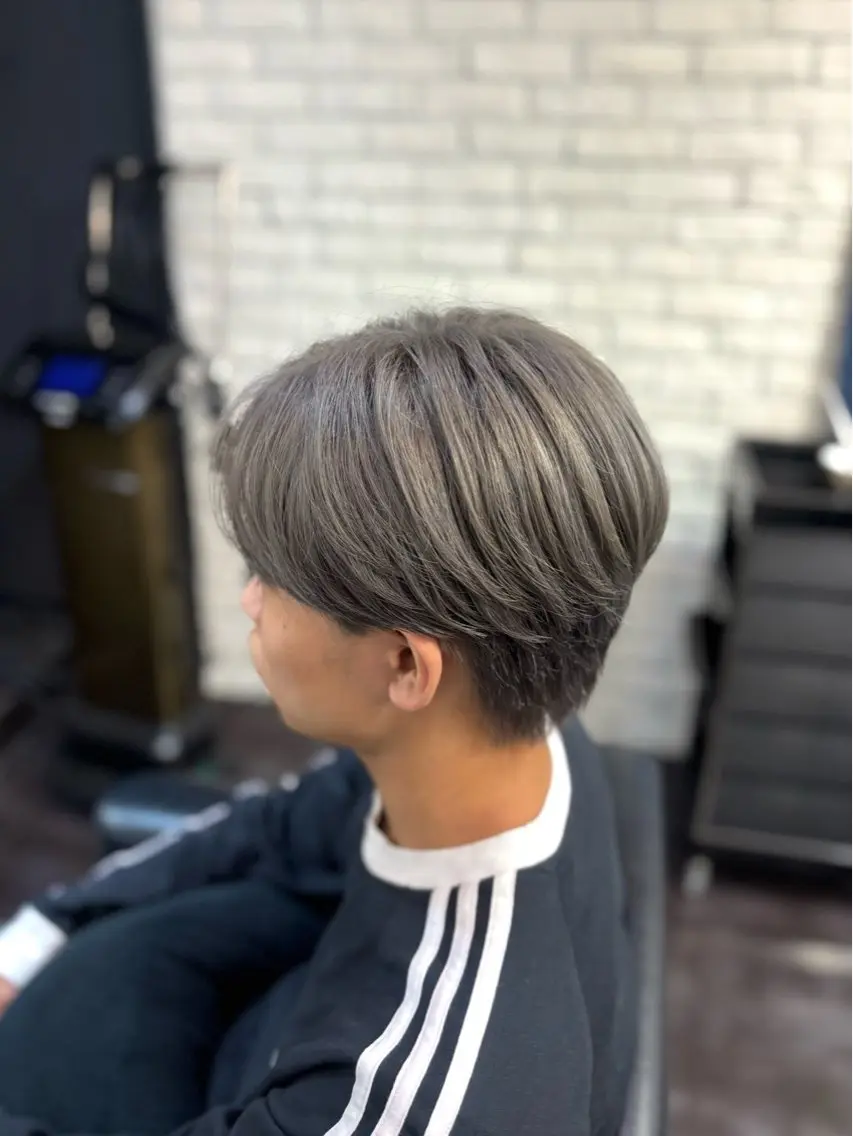 カラー メンズ カット ヘアカラー トリートメント 髪質改善縮毛50% OFF/吉田 響歌♡のヘアスタイル