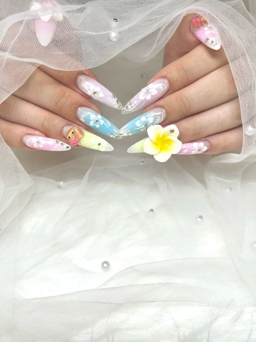 No.1🩷ྀིMenu🎀持ち込み画像やり放題(長さ出し➕パーツ付け放題)他店オフなしの写真