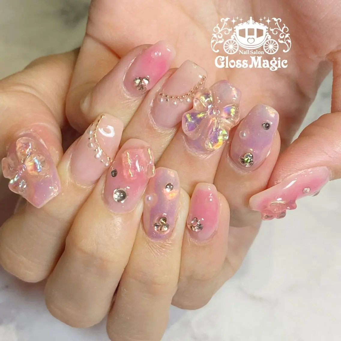 ネイル ハンドネイル あ きのネイルデザイン