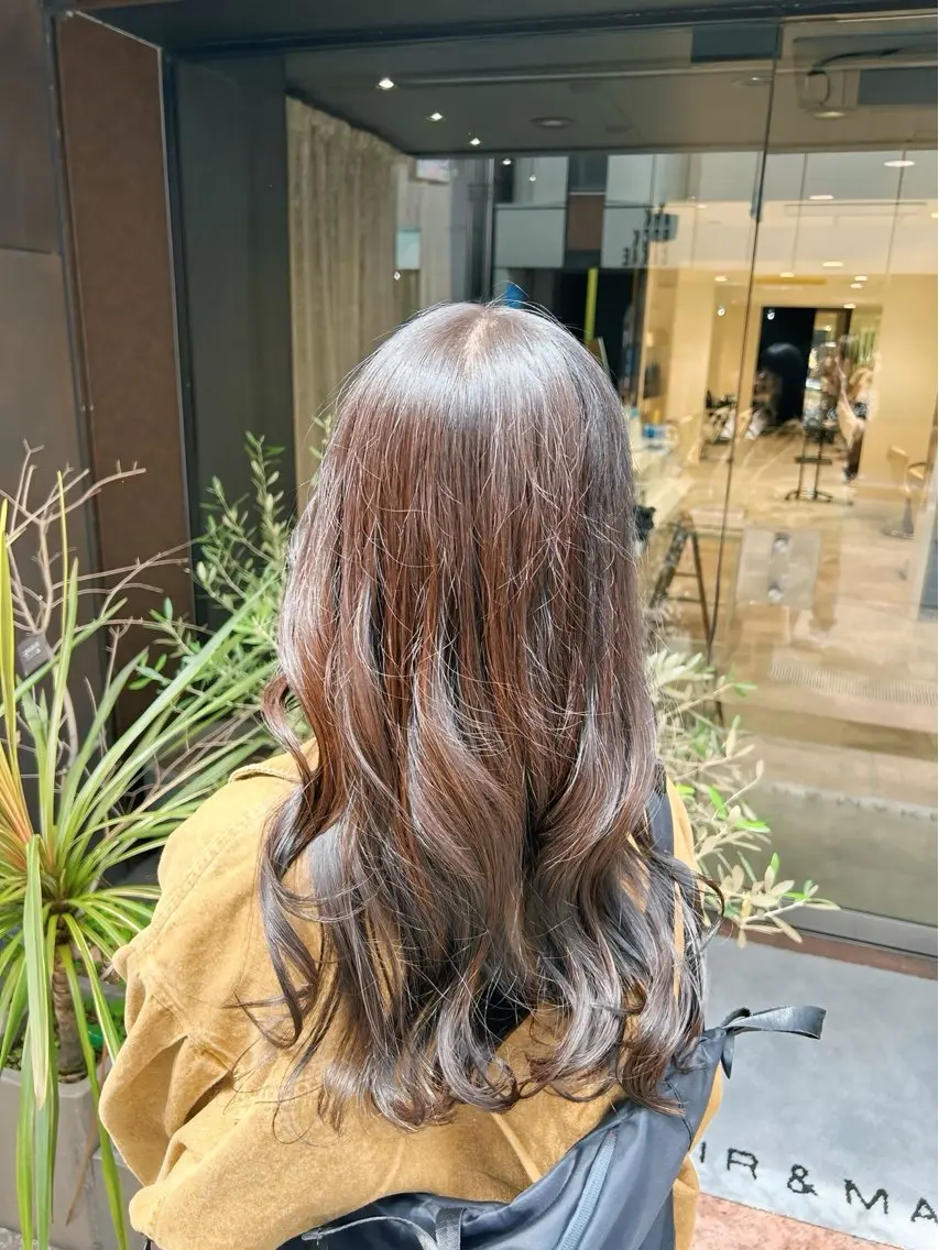 ロング カラー 堀江 優妃のヘアスタイル