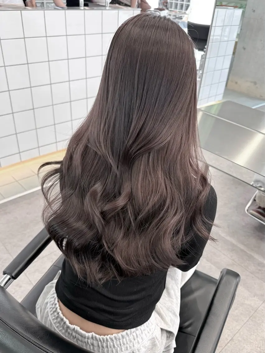 ロング カラー ヘアカラー 似合わせ×ハイトーン ブリーチカラー/大雅のヘアスタイル