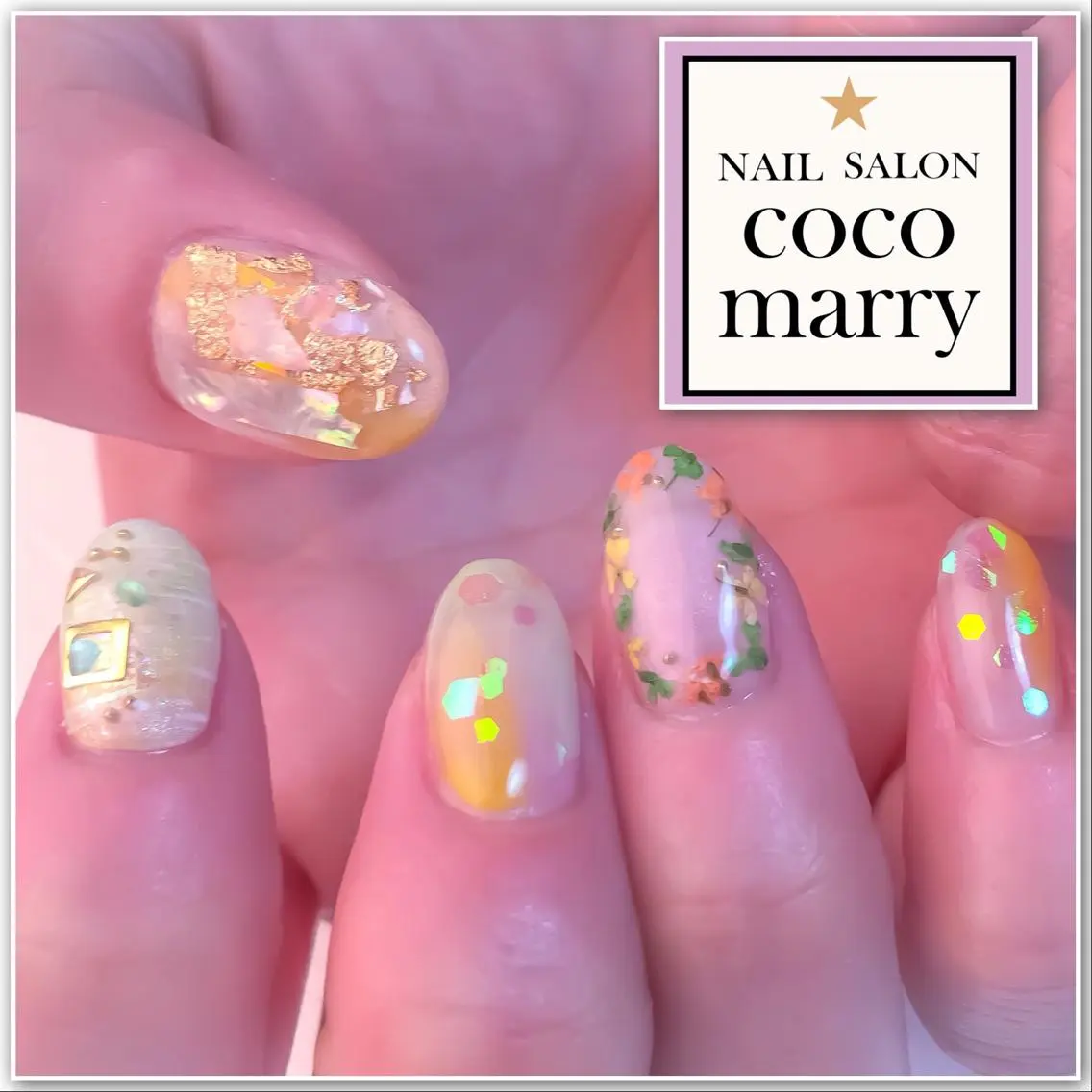ネイル coco marry のネイルデザイン
