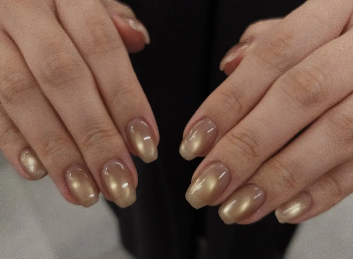 ネイル ジェルネイル マグネットネイル ワンカラーネイル パラジェル シンプルネイル ハンドネイル puku nail 🌼kazu🌼のネイルデザイン