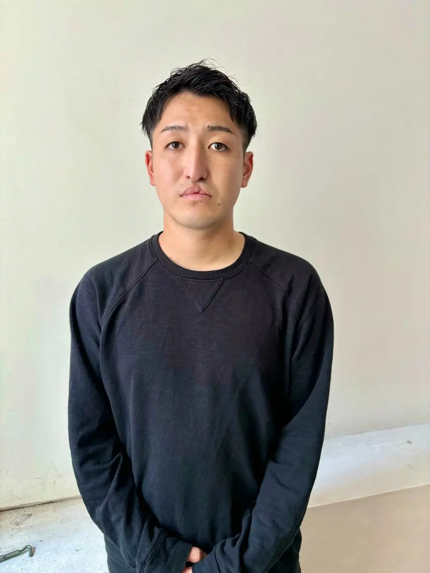 ショート メンズ men's/perm colorDaijuのヘアスタイル