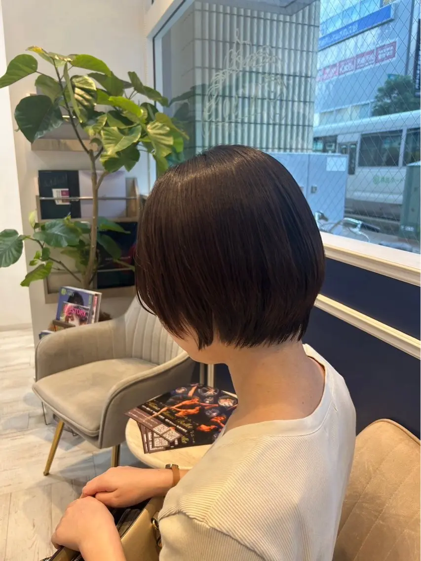 似合わせカット＋マイクロバブル🫧の写真