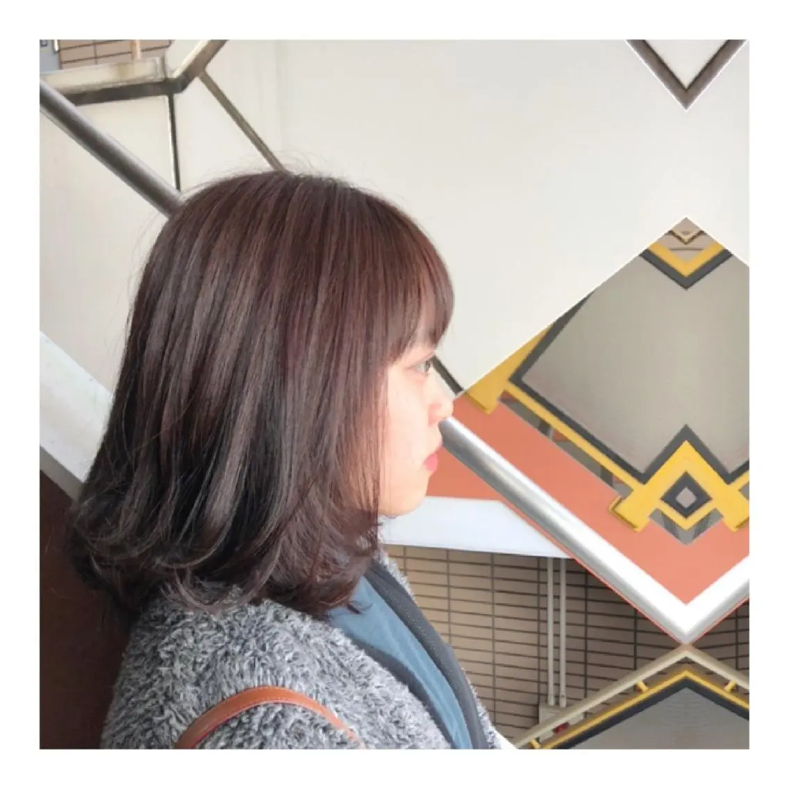 ミディアム カラー ヘアアレンジ 透明感カラー グレージュ ラベンダーカラー ラベンダーグレージュ ラベンダーグレー カット Joshua /パーソナル髪質改善のヘアスタイル