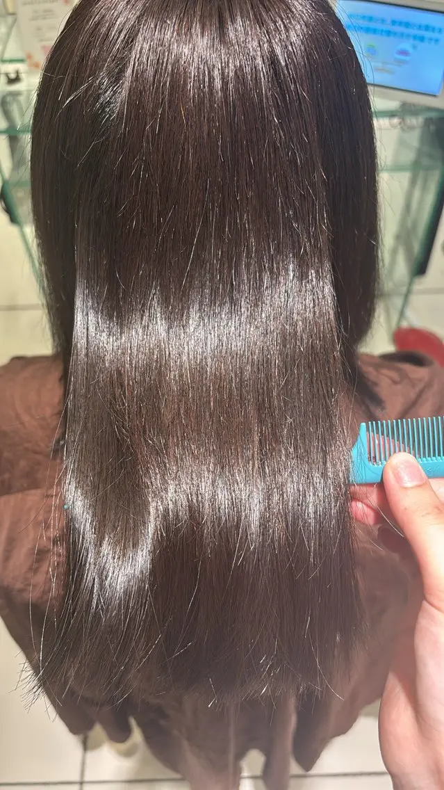 ロング カラー 縮毛矯正 H. shinkaiのヘアスタイル