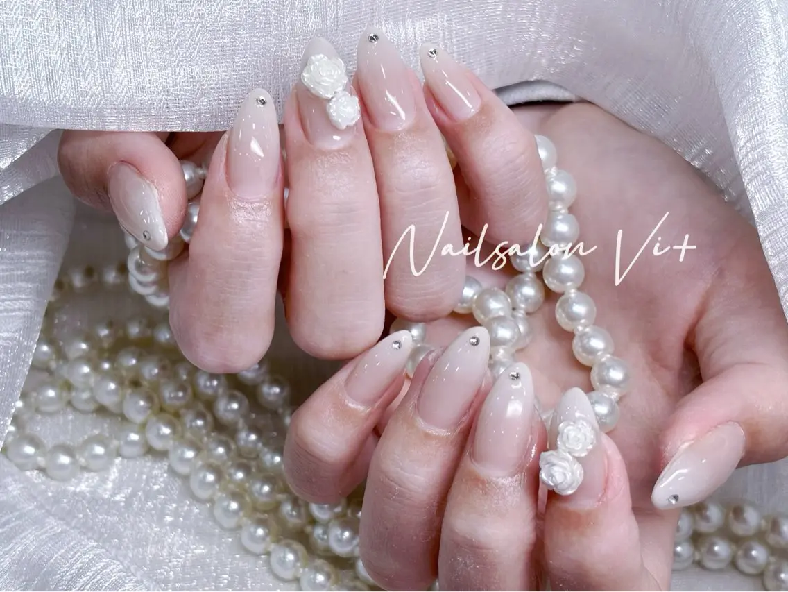 ネイル ハンドネイル Nailsalon Vi+ももか🩷のネイルデザイン