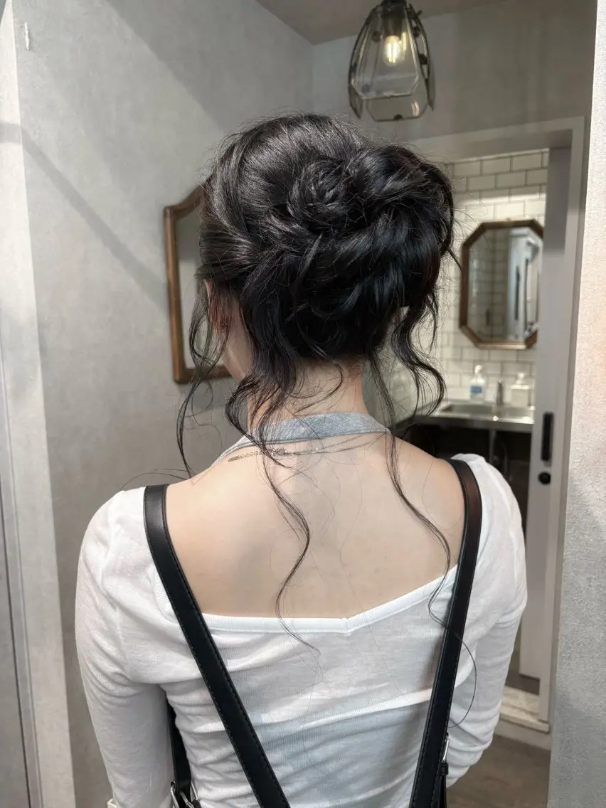 ロング ヘアセット 透明感モテスタイル 💞SHIORI💞のヘアスタイル