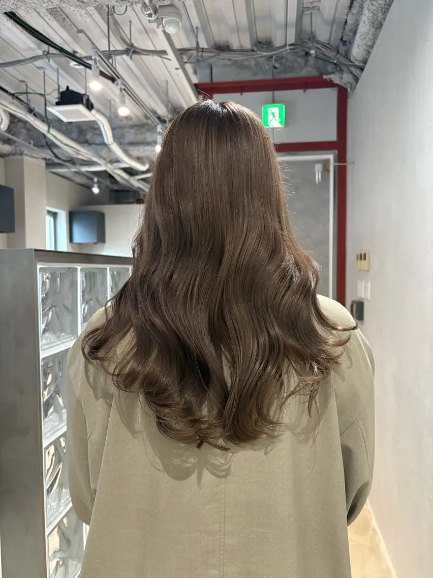 ロング ヘアカラー トリートメント Sahane/ 心斎橋/ブリーチ🫟のヘアスタイル