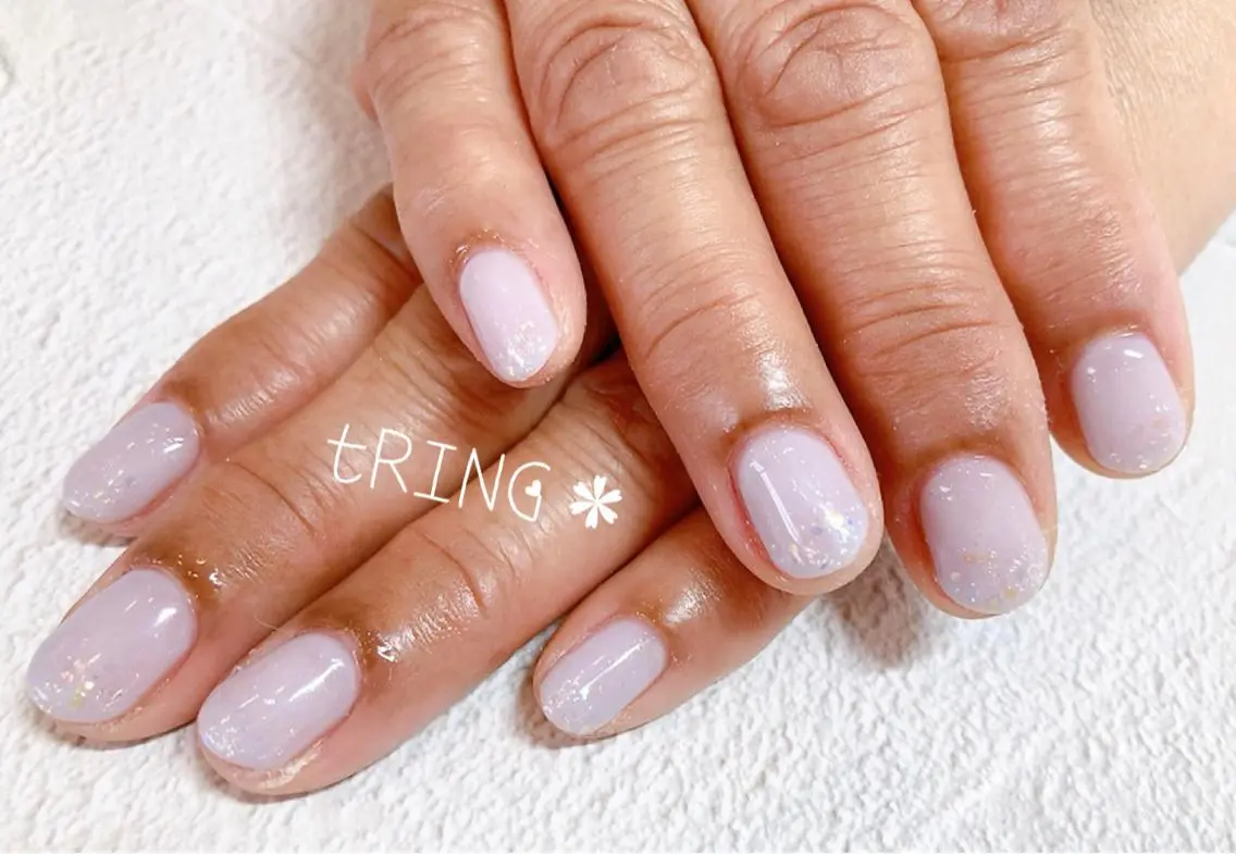 ネイル ハンドネイル tRING* しいの木台のネイルデザイン