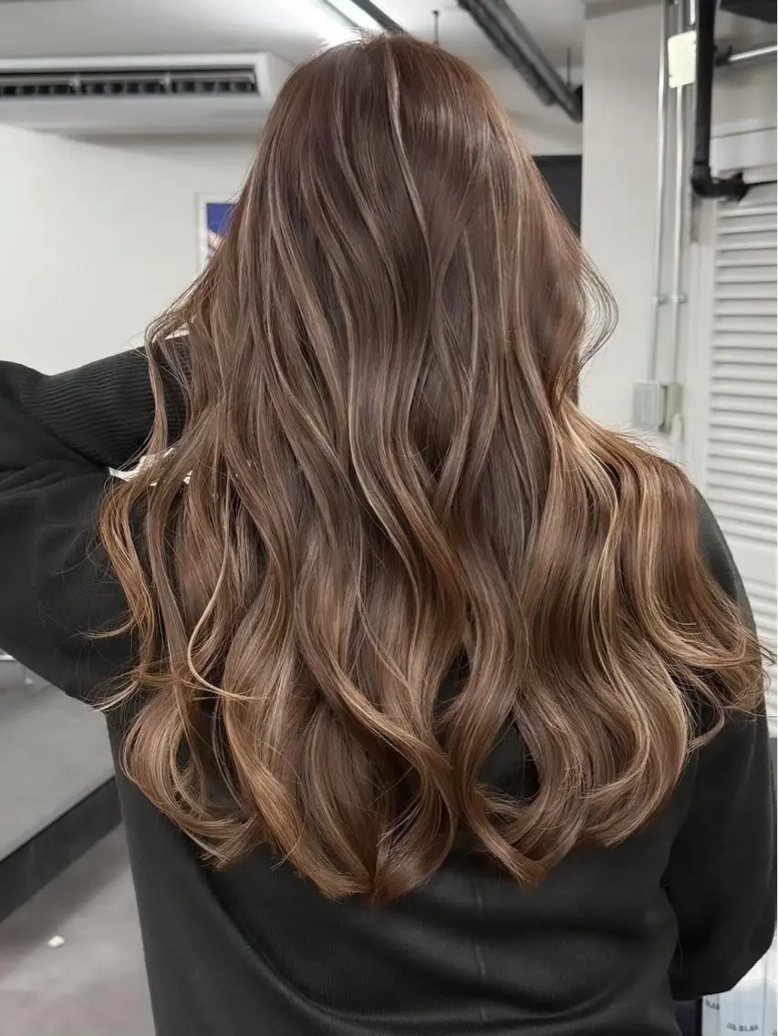ロング カラー ヘアカラー 艶髪透明感カラー / まあやのヘアスタイル