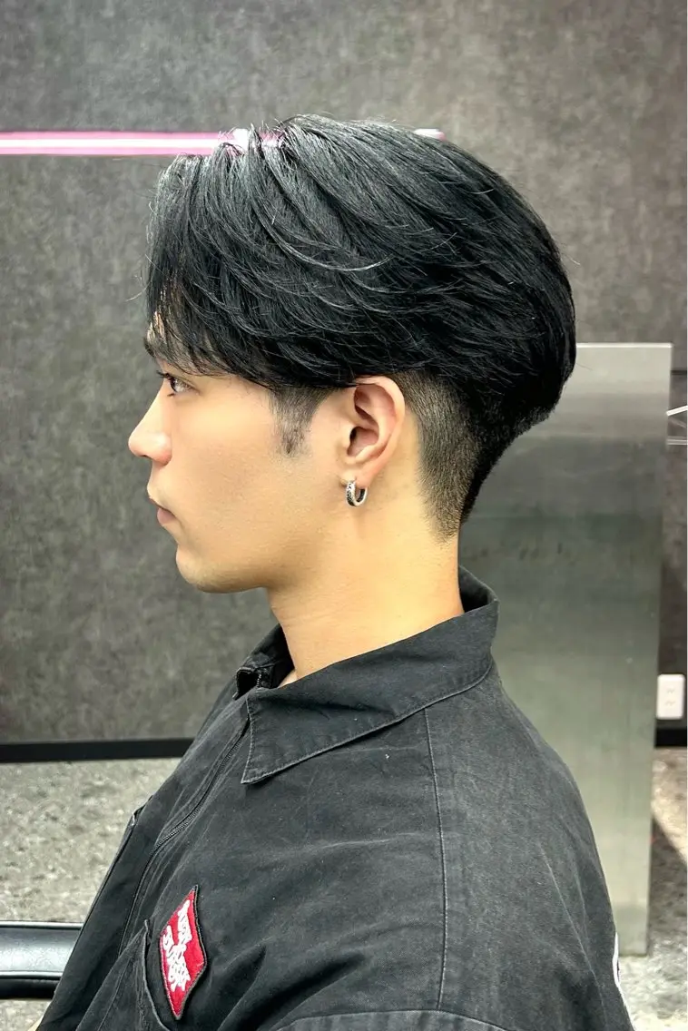 ショート カラー メンズ カット ヘアセット メンズスタイリスト 前田雄輝のヘアスタイル