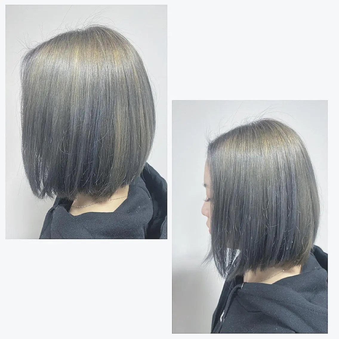 ショート カラー ハイライトカラー ハイライト ヘアカラー Tendre Rêveのマツエク・マツパデザイン