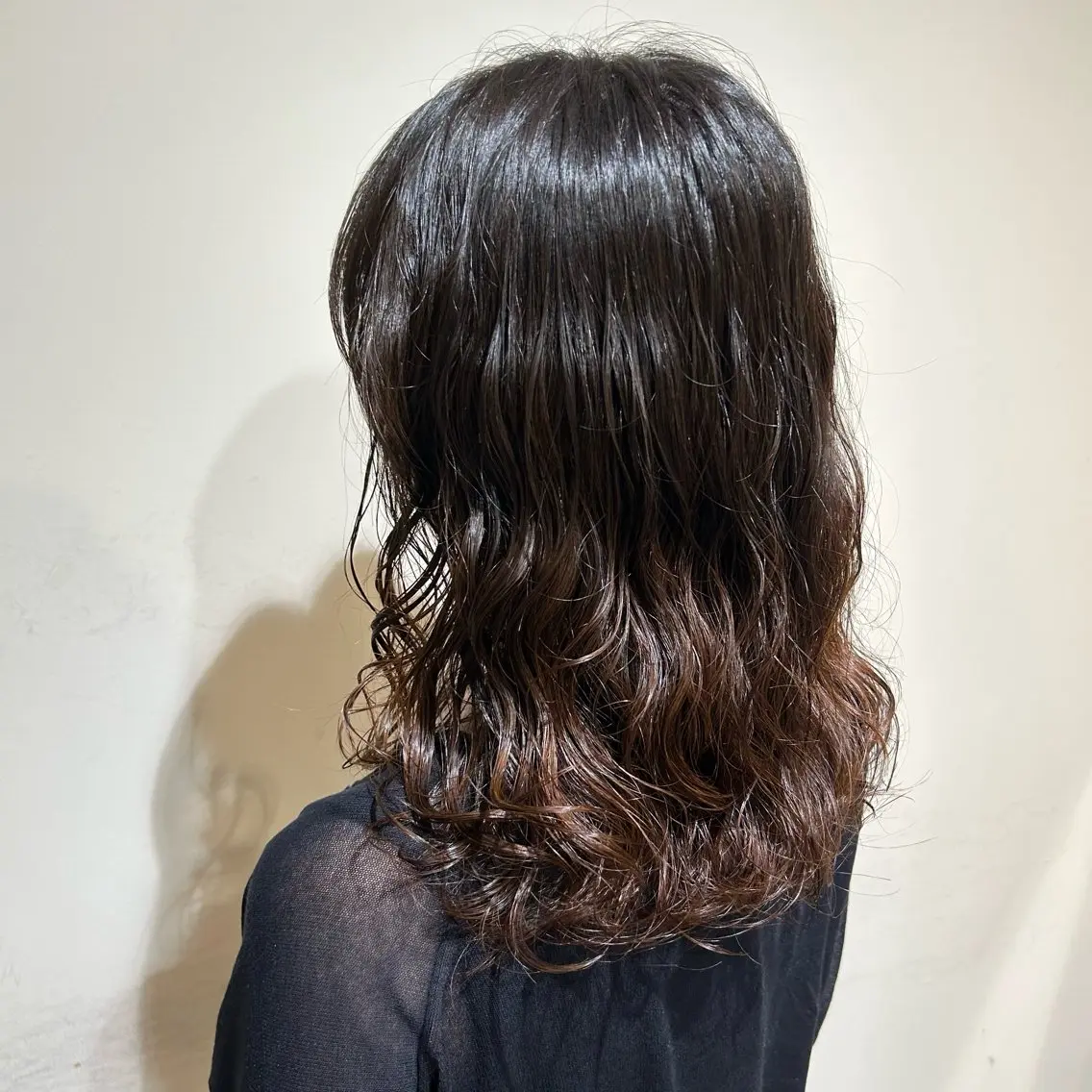 ミディアム パーマ ミディアムパーマ デジタルパーマ 👒oikawa kaede🍃のヘアスタイル