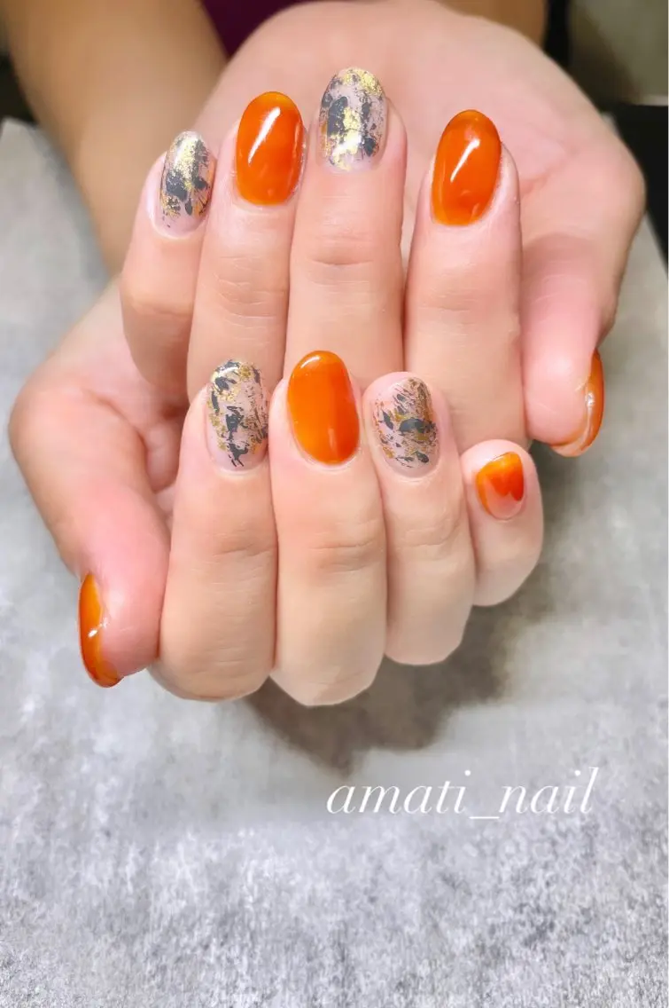ネイル フットネイル ジェルネイル マグネットネイル ミラーネイル ニュアンスネイル ハンドネイル amati_nail TAKAKOのネイルデザイン