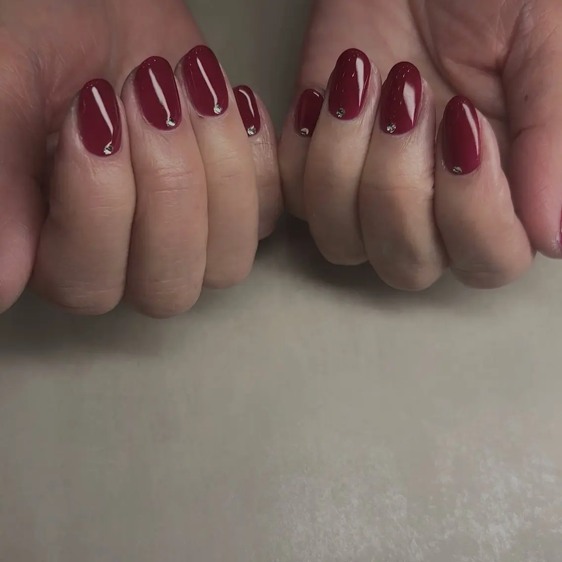 ネイル ストーンネイル ハンドネイル K. nailのネイルデザイン
