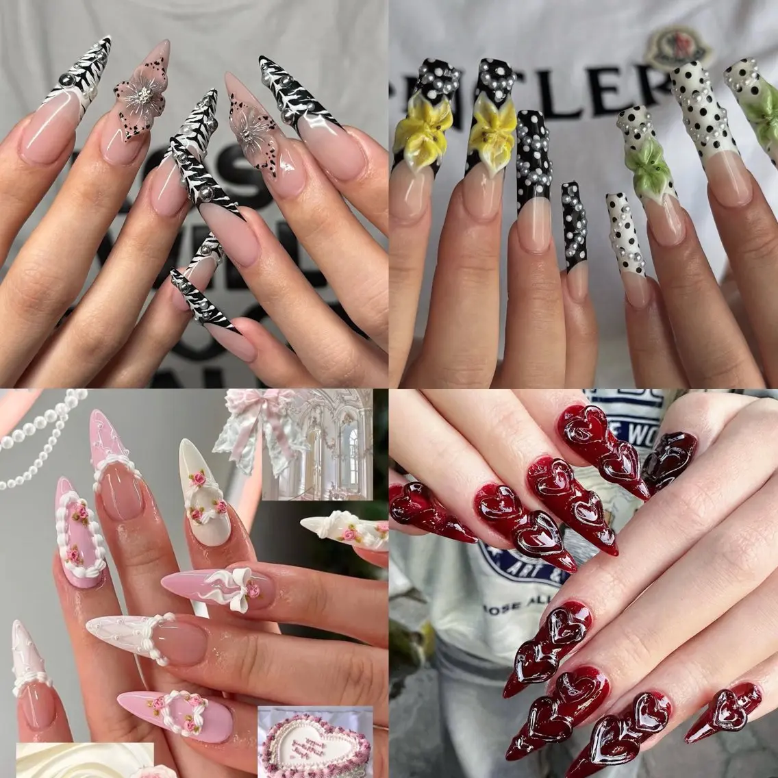 ネイル オーロラネイル フレンチネイル グラデーション ハロウィン 氷ネイル・うるうるネイル ハンドネイル H.baby Nail Salonのネイルデザイン
