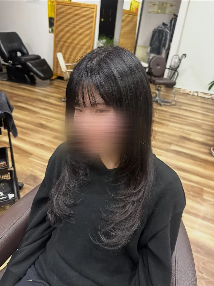 ロング 森 音遠のヘアスタイル