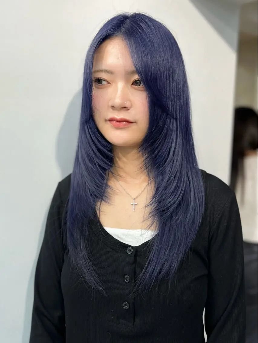 セミロング 渋谷ショート、パーマ 美容師vain はるのヘアスタイル