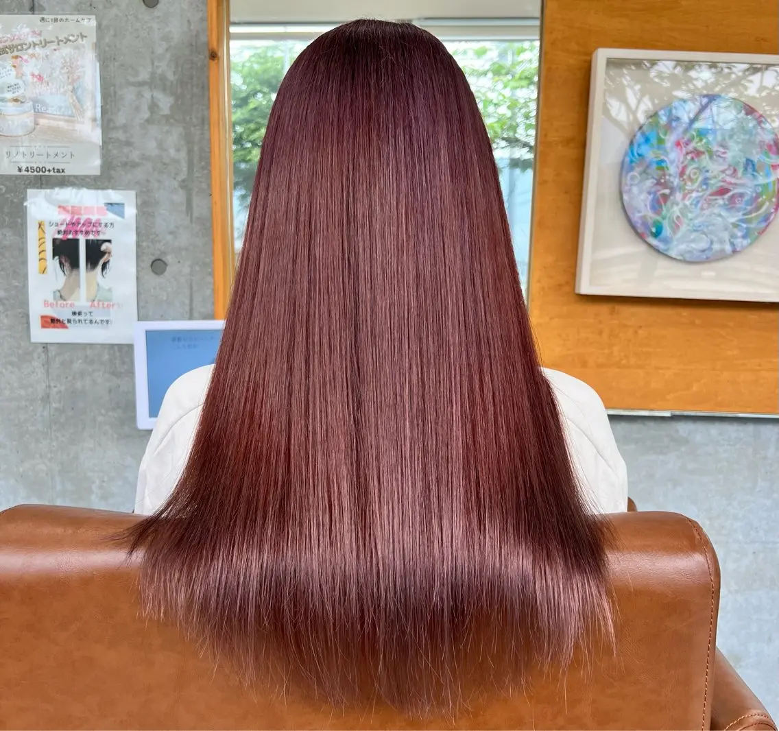 髪質改善ダブルカラーの写真