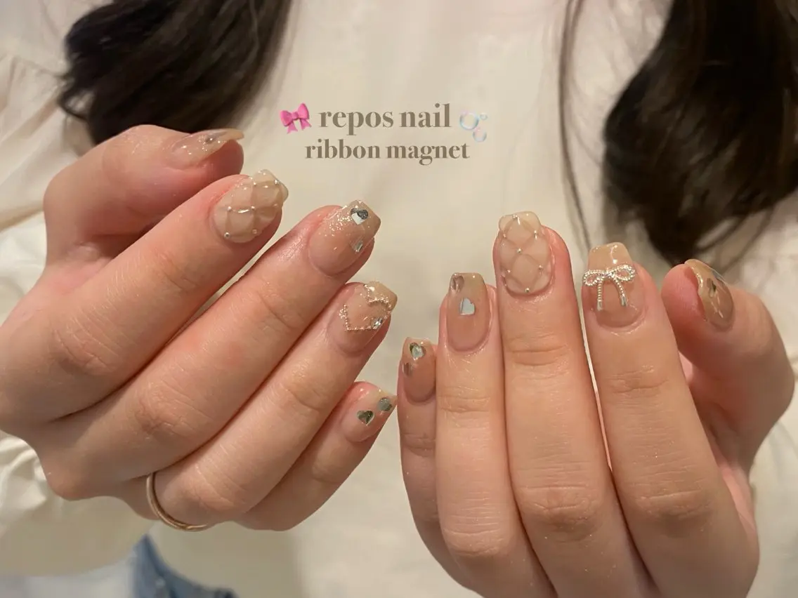 ネイル ハンドネイル repos-ルポ- misuzu🌿のネイルデザイン