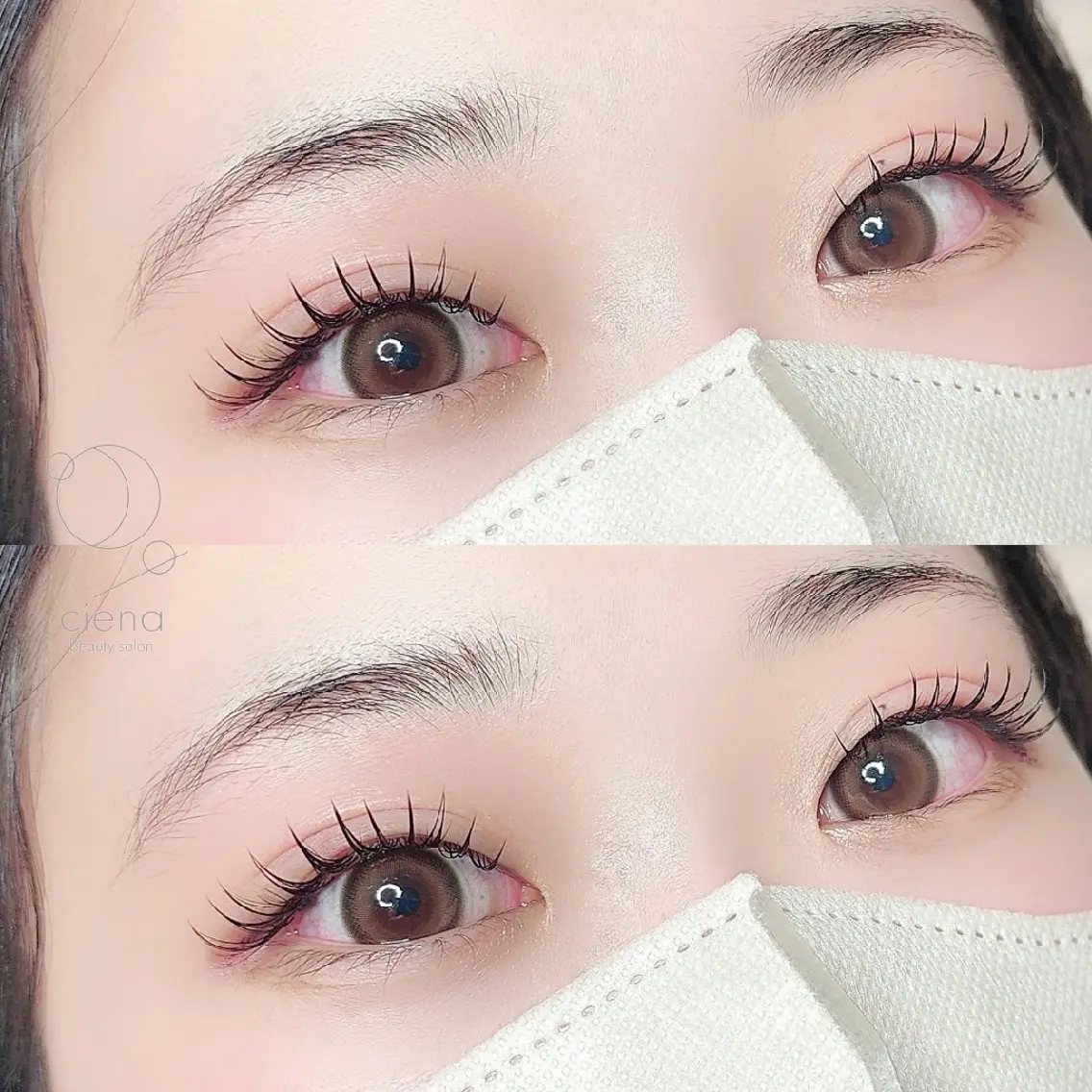 【エクステ】フラット100本🌻コーティング付きの写真