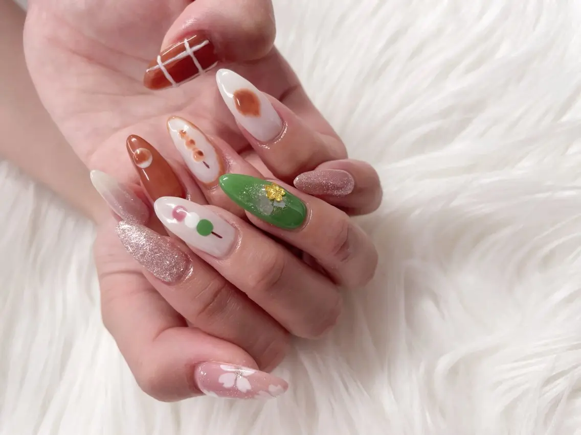 ネイル ハンドネイル Tomita chikaのネイルデザイン