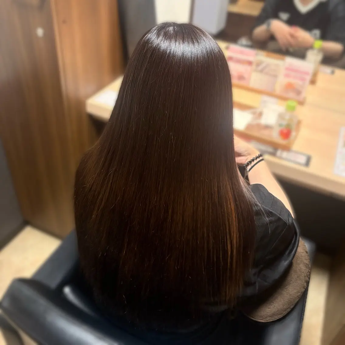 セミロング カラー 水谷 未南のヘアスタイル