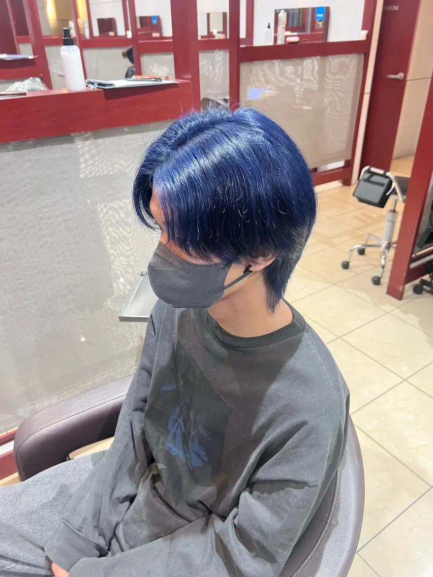 カラー メンズ ヘアカラー 坂本 優輝のヘアスタイル