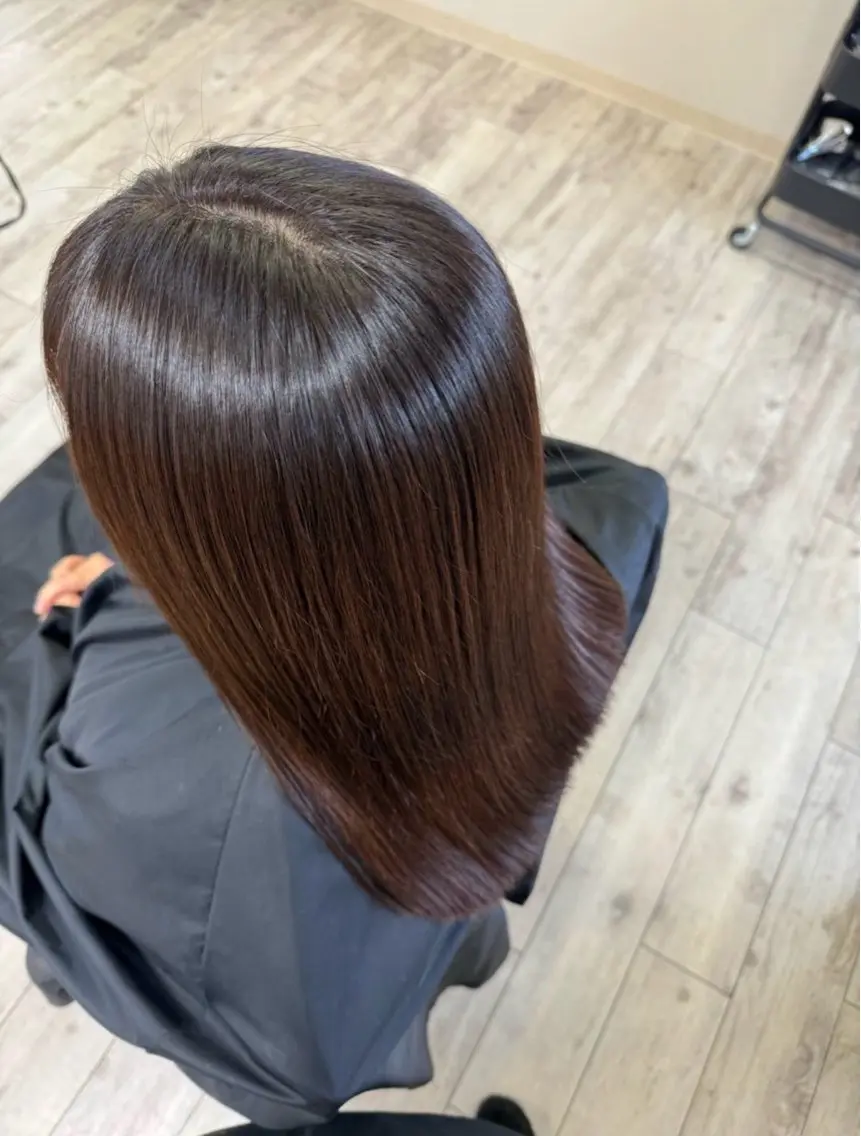 カラー TIDE HAIR 未空のヘアスタイル