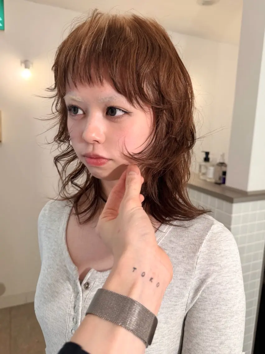ショート カラー ブラウンカラー デザインカラー カット ヘアカラー トリートメント Kaito🐶 /デザイン/レイヤーのヘアスタイル