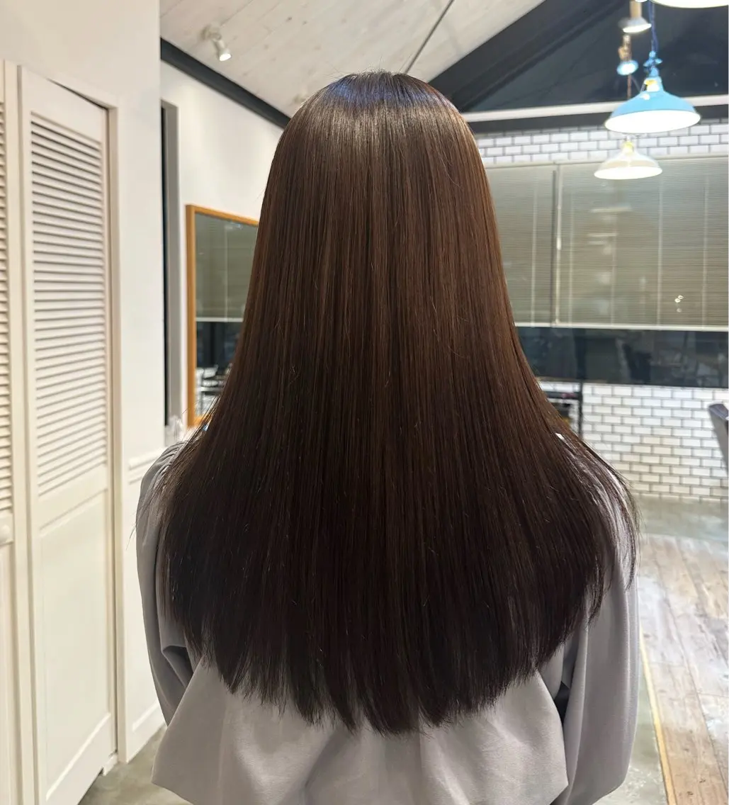 ロング 髪質改善 reefur マリナのヘアスタイル