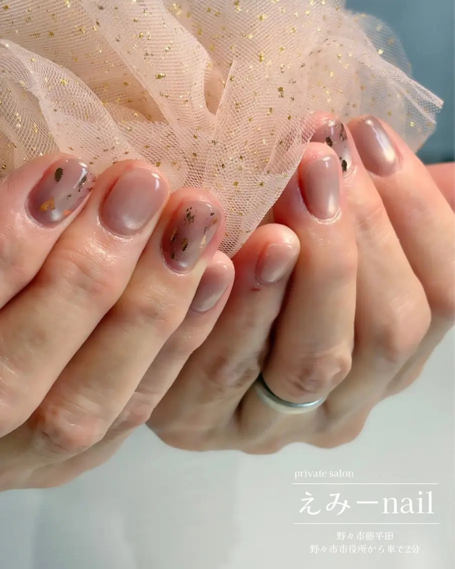 ネイル ハンドネイル 野々市藤平田 【えみーnail】のネイルデザイン